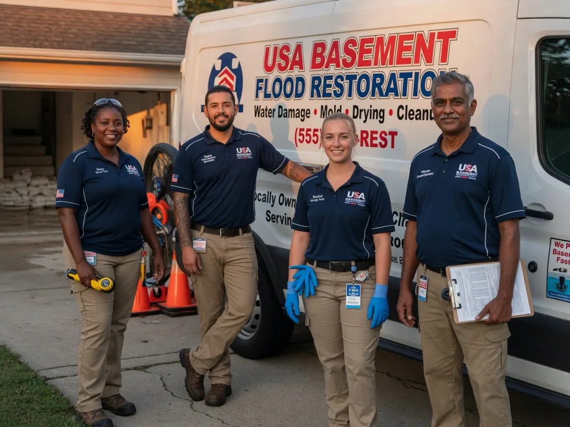 Basement Flood Cleanup company in Sunflower, AL