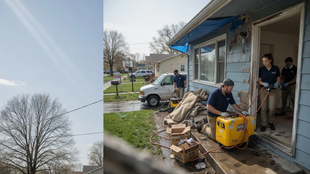 Basement Flood Cleanup in Sunflower, AL near me